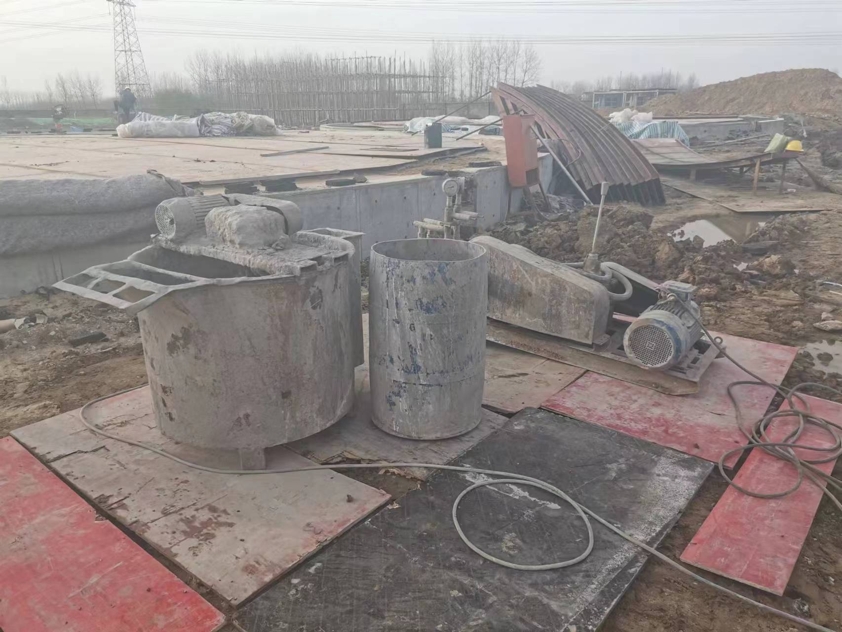 阿里设备基础注浆